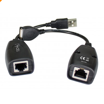 Techly IUSB-EXTENDTY5 Επέκταση USB μέσω καλωδίου Cat.5E / 6