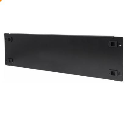 Techly Black panel για rack 19" με clips I-CASE BLANK-3-SCLTY