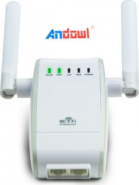 Andowl Wireless-N Mini Router - Repeater Q-A225