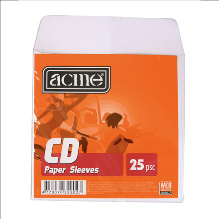 ACME-CDPAPER25  CD PAPER SLEEVES