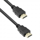 Καλώδιο, DeTech, HDMI - HDMI M / M, 1,8 μέτρα, Χωρίς φερρίτη, Μαύρο - 18306