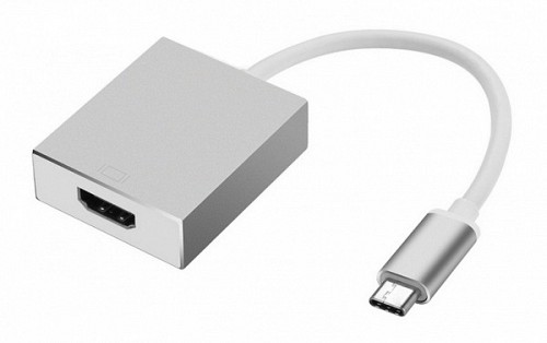 POWERTECH Converter USB 3.1 Type C σε HDMI, White CAB-UC006