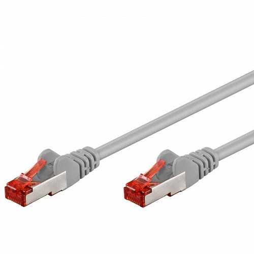 Techly ICOC CCA6F-005 Καλώδιο δικτύου Patch cable λευκό CCA Cat.6 F / UTP  0.5m