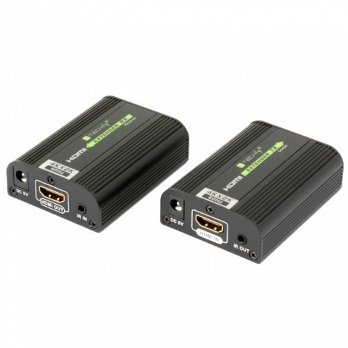 Techly IDATA EXT-E704K   4K  HDMI Extender 4K UHD 3D μέχρι 60μ by Cat.6/6A/7 cable